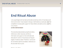 Tablet Screenshot of endritualabuse.org